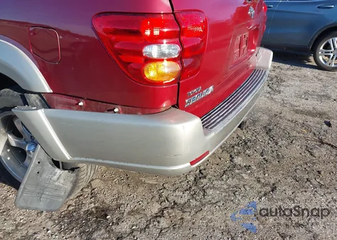 2002 Toyota Sequoia Sr5 V8 from USA, damaged, VIN 5TDZT34A92S098030